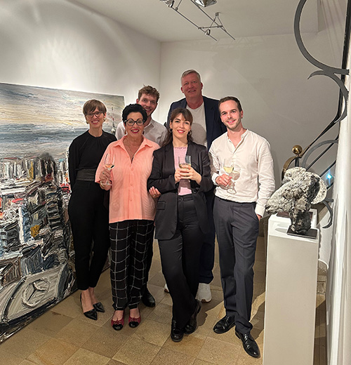 v.l.n.r. Stephanie Tuerck, SZS, Jakob Reichmann, Athina Bardakou, Justus Willberg, Pol Álvarez Viciana