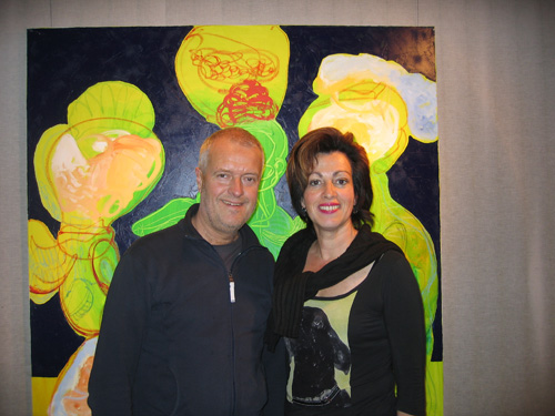 Klaus Zylla mit SZS in der Galerie Swiridoff