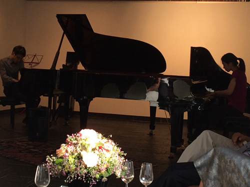 Piano Soiree at Gallery Swiridoff with the Piano Duo K&R